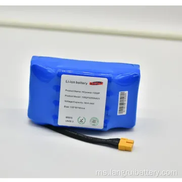 Blue 36V 4.4AH Bateri Lithium Elektrik Elektrik